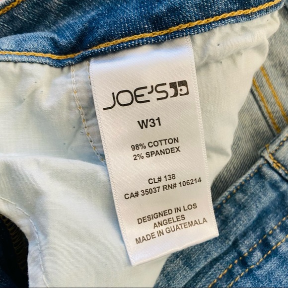 JOES Distressed Jean Skirt - Size 31 - Picture 5 of 8